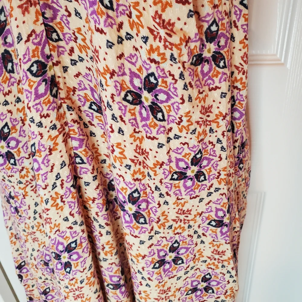 Free People- Multicolor- Halter Backless Dress -Sz. XL - Picture 4 of 9